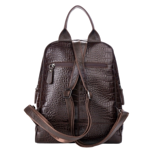 Рюкзак женский кожаный Tony Bellucci 0061-355 темно-коричневый