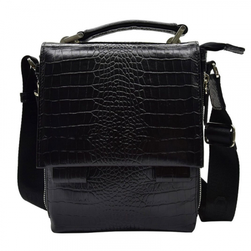 Сумка чоловіча під крокодилову шкіру Bond Non 1054-356