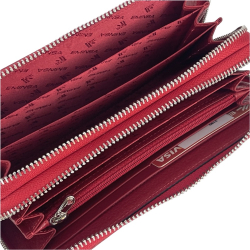 Гаманець жіночий шкіряний Eminsa 2160 18-5 червоний