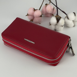 Гаманець жіночий шкіряний Eminsa 2160 18-5 червоний