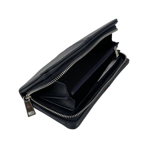 Клатч мужской кожаный Eminsa 5113 18-19 темно-синий