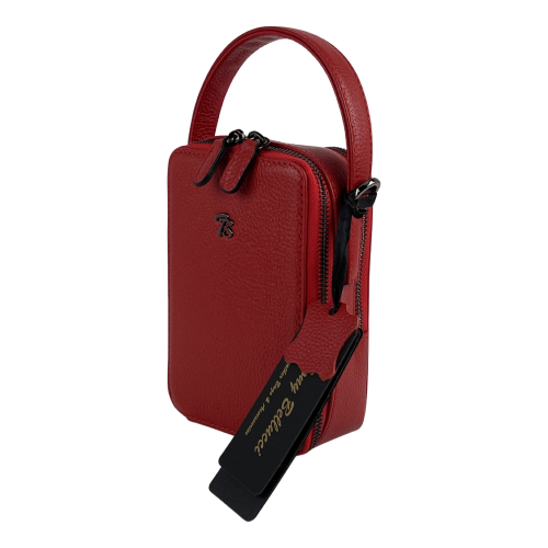 Сумка крос-боді жіноча шкіряна Tony Bellucci 0434-282 червона