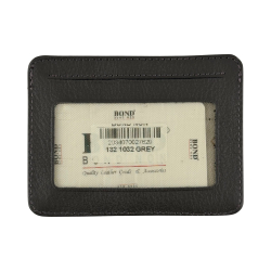 Гаманець картхолдер шкіряний Bond Non 132-1032 сірий