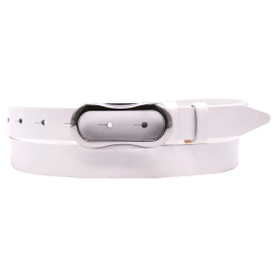 Ремінь жіночий шкіряний Кремінь 05.25.00.115 білий 115 см