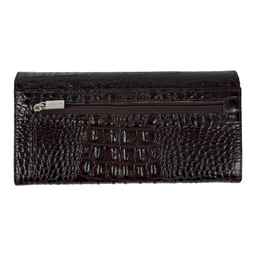 Кошелек женский кожаный Karya 1071-665 темно-коричневый