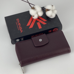 Гаманець жіночий шкіряний Eminsa 2149 37-6 бордовий
