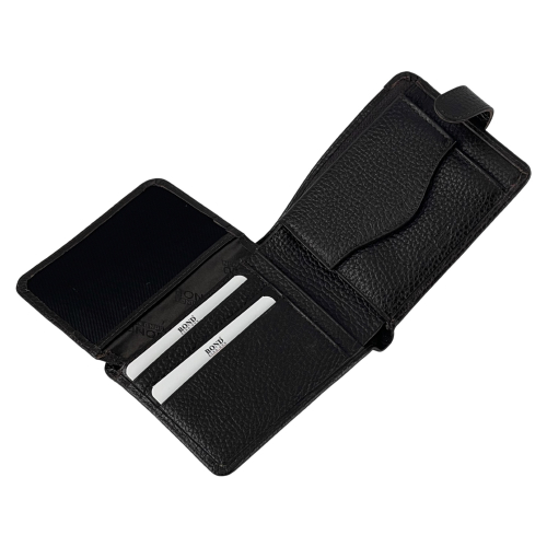 Кошелек мужской кожаный Bond 516-286 темно-коричневый