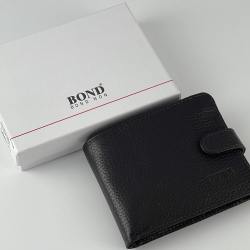 Гаманець чоловічий шкіряний Bond 516-286 темно-коричневий