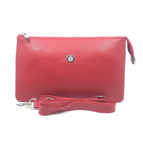 Сумка женская кожаная Karya 0836 красная