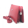 Сумка женская кожаная Karya 0836 красная