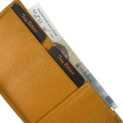 Гаманець-міні жіночий шкіряний Tony Bellucci T813-203 жовтий