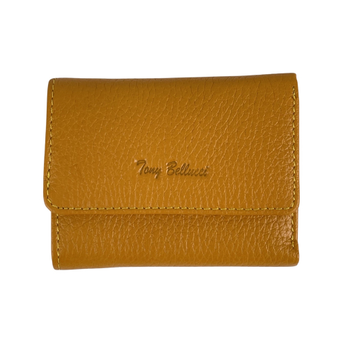 Гаманець-міні жіночий шкіряний Tony Bellucci T813-203 жовтий