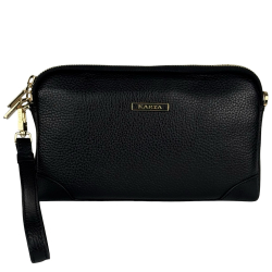 Сумка жіноча шкіряна Karya 2030-45 чорна