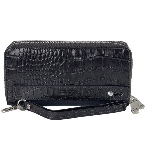 Кошелек женский кожаный Eminsa 2160 4-3 темно-коричневый