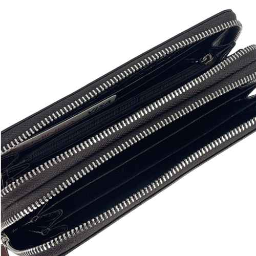 Кошелек женский кожаный Eminsa 2160 4-3 темно-коричневый