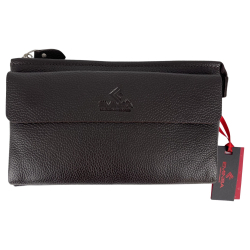 Клатч чоловічий шкіряний Eminsa 5013 37-3 темно-коричневий