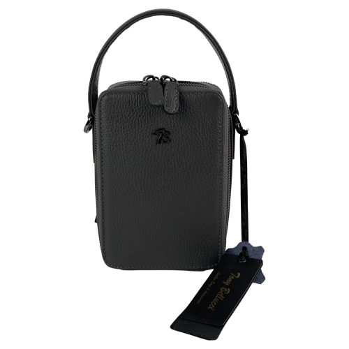 Сумка крос-боді жіноча шкіряна Tony Bellucci 0434-1032 сіра