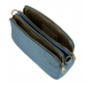 Сумка женская кожаная Genuine Leather 05931 DL92 голубая