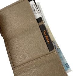 Гаманець-міні жіночий шкіряний Tony Bellucci T813-213 світло-коричневий