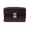 Сумка-барсетка чоловіча шкіряна Bond Non 888-286 темно-коричнева