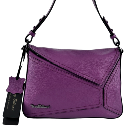 Сумка жіноча шкіряна Tony Bellucci 0864-288 лілова