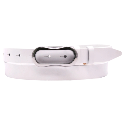 Ремень женский кожаный Кремень 05.25.00.115 белый 125 см