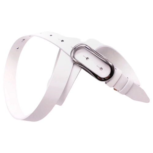 Ремень женский кожаный Кремень 05.25.00.115 белый 125 см