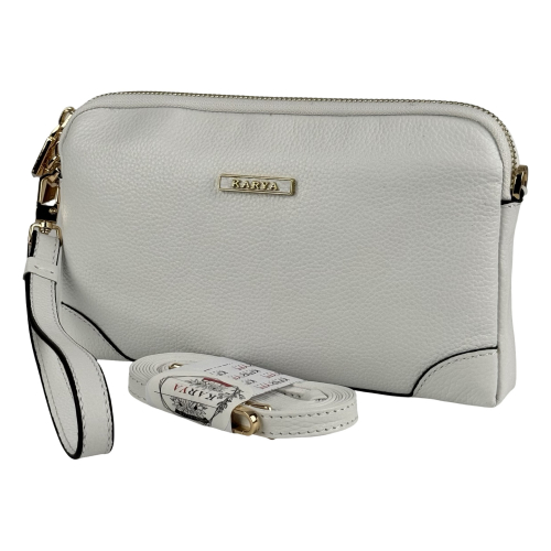 Сумка жіноча шкіряна Karya 2030-09 біла