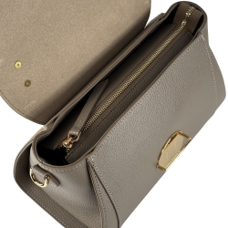 Сумка жіноча шкіряна Tony Bellucci 0551-219 бежева (золота фурнітура)