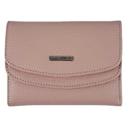 Кошелек женский кожаный Karya 2026-027 светло-розовый