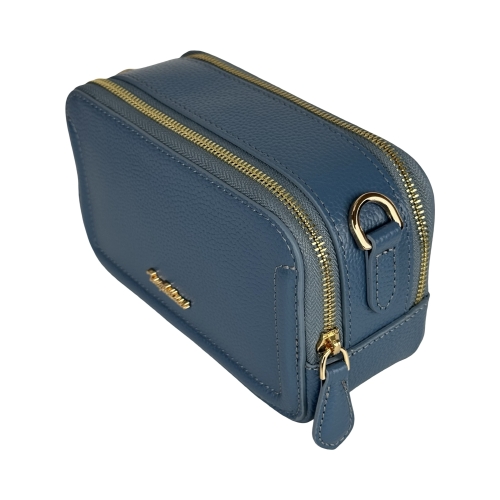 Сумка жіноча шкіряна Tony Bellucci 01002-215 блакитна