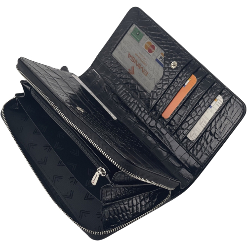 Кошелек женский кожаный Eminsa 2151 4-1 черный