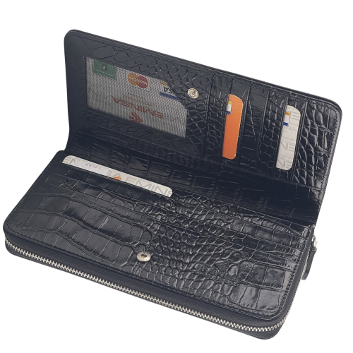 Кошелек женский кожаный Eminsa 2151 4-1 черный