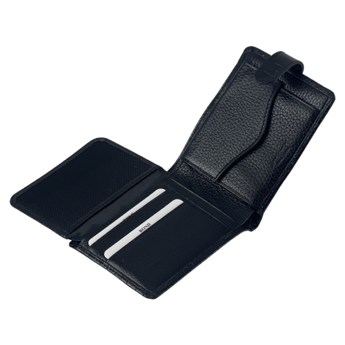 Гаманець чоловічий під крокодилячу шкіру 516-356 чорний