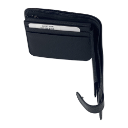 Гаманець чоловічий під крокодилячу шкіру 516-356 чорний