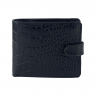 Гаманець чоловічий під крокодилячу шкіру 516-356 чорний