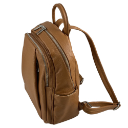 Рюкзак жіночий шкіряний Genuine Leather 543311 світло-коричневий