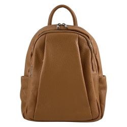 Рюкзак жіночий шкіряний Genuine Leather 543311 світло-коричневий