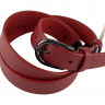 Ремень женский кожаный Кремень 05.30.00.95 110 см красный