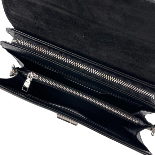 Сумка-барсетка чоловіча шкіряна Bond Non 888-1 чорна