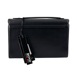 Сумка-барсетка чоловіча шкіряна Bond Non 888-1 чорна