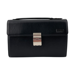 Сумка-барсетка чоловіча шкіряна Bond Non 888-1 чорна