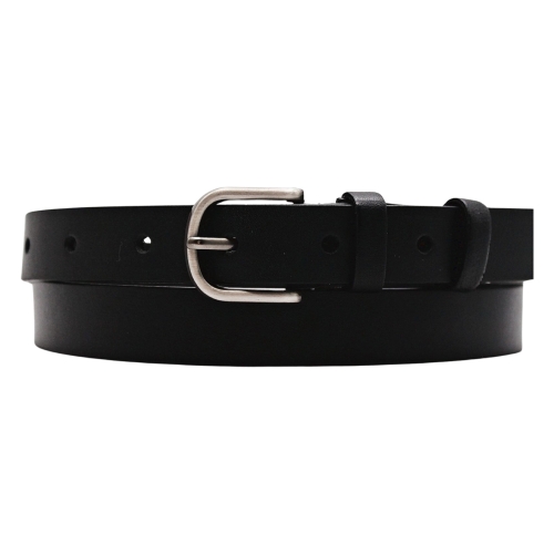 Ремень женский кожаный Кремень 05.25.00.84 черный 115 см