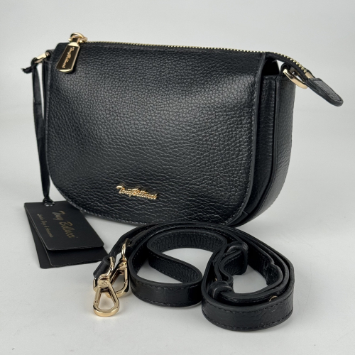 Сумка жіноча шкіряна Tony Bellucci 0856-281 чорна