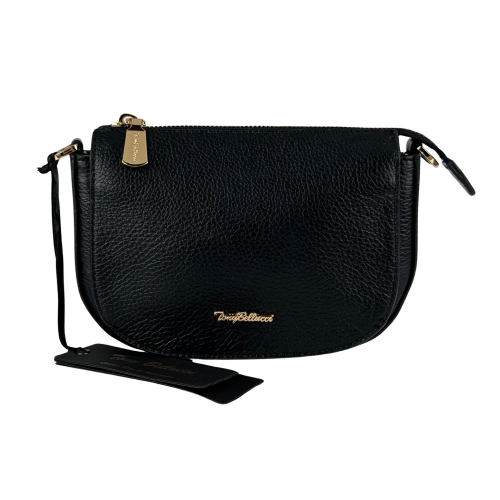 Сумка жіноча шкіряна Tony Bellucci 0856-281 чорна