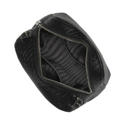 Сумка жіноча шкіряна Vito Torelli 1097-4071 чорна з пітоном