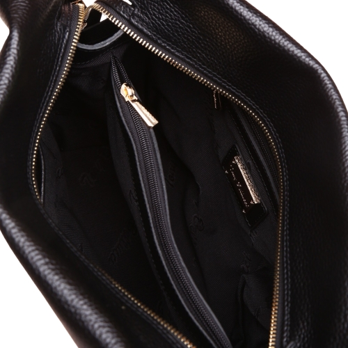 Сумка жіноча шкіряна Tony Bellucci 0319-281 чорна