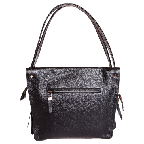 Сумка жіноча шкіряна Tony Bellucci 0319-281 чорна