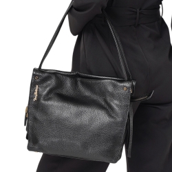 Сумка жіноча шкіряна Tony Bellucci 0319-281 чорна