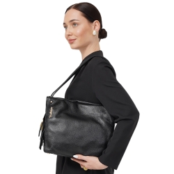 Сумка жіноча шкіряна Tony Bellucci 0319-281 чорна